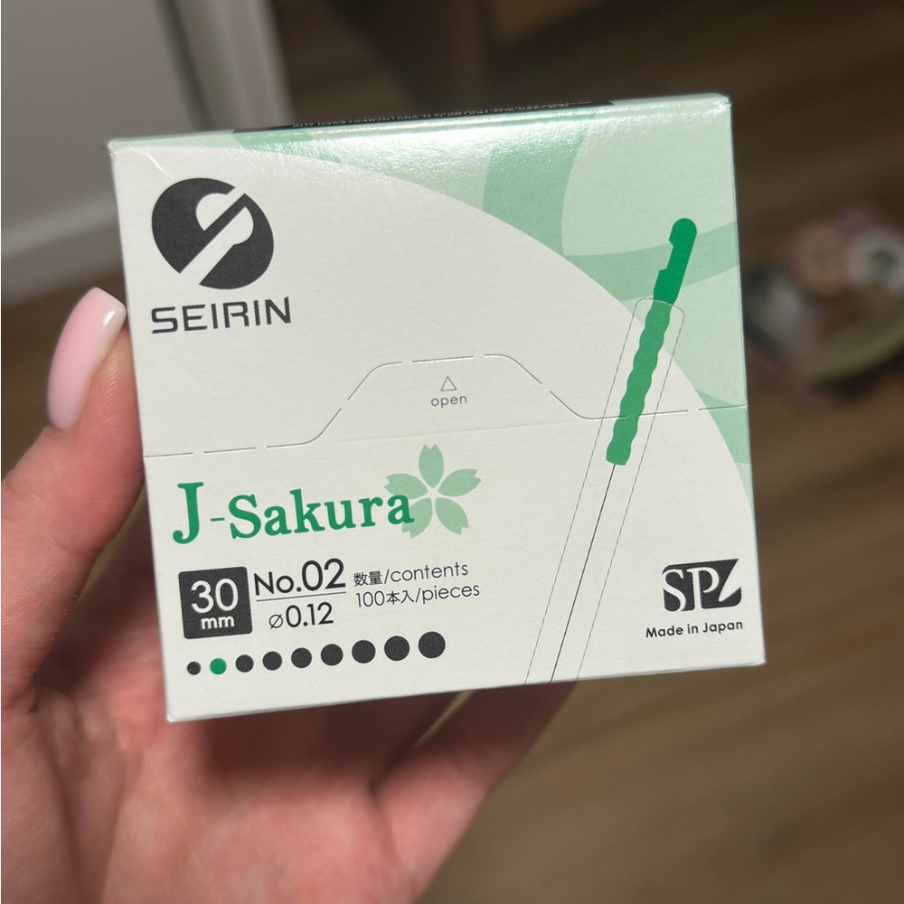 Seirin J-Sakura Acupuncture Needles
